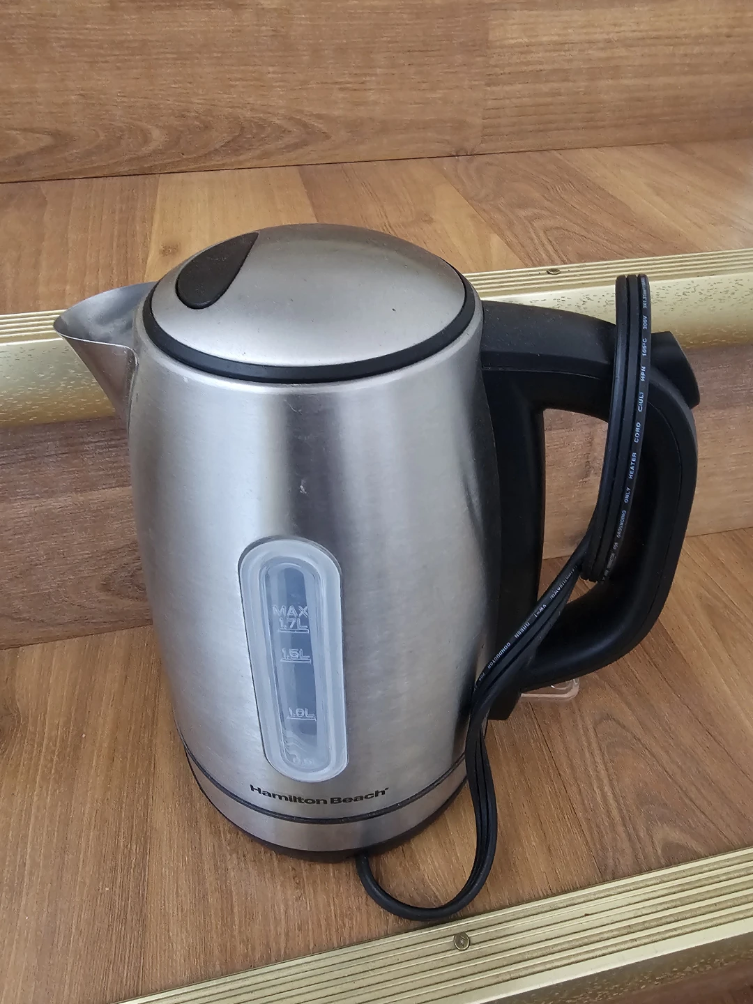 Hamilton Beach Stainless Steel Kettle, 1.7 L 🍵 ☕️ ⚽️ - photo 2