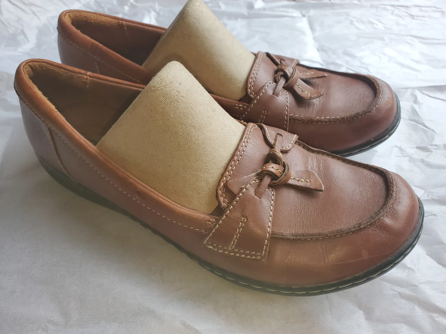 Clarks Collection Women's Leather Shoes, size 7N - photo 2