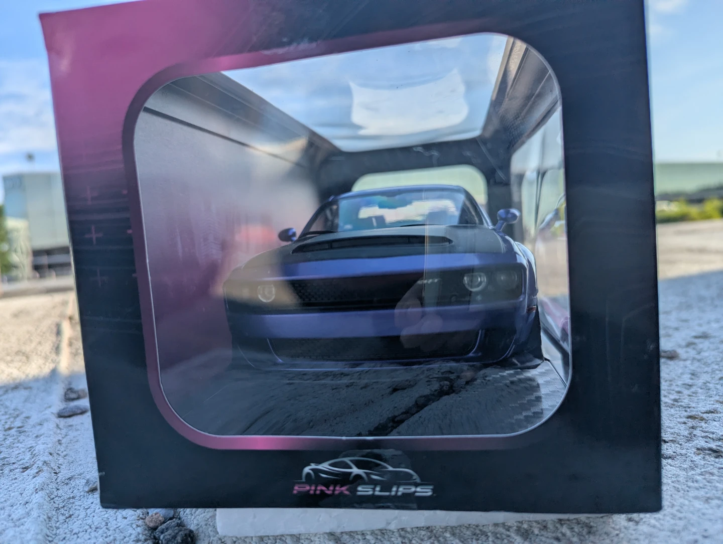 Jada Pink Slips Dodge Challenger SRT Demon 1:18  Scale - photo 4
