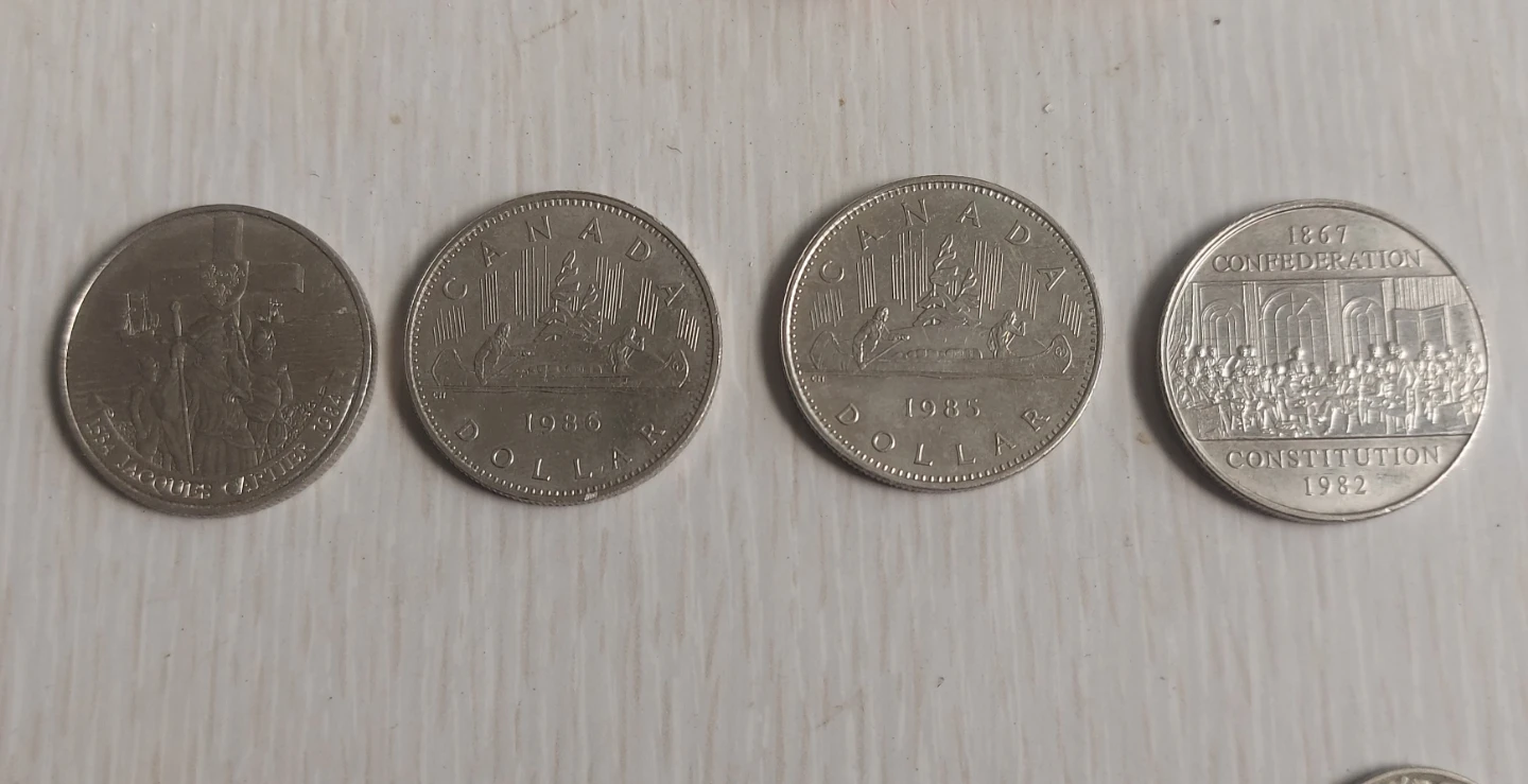 Collection of Canadian Dollar Coins