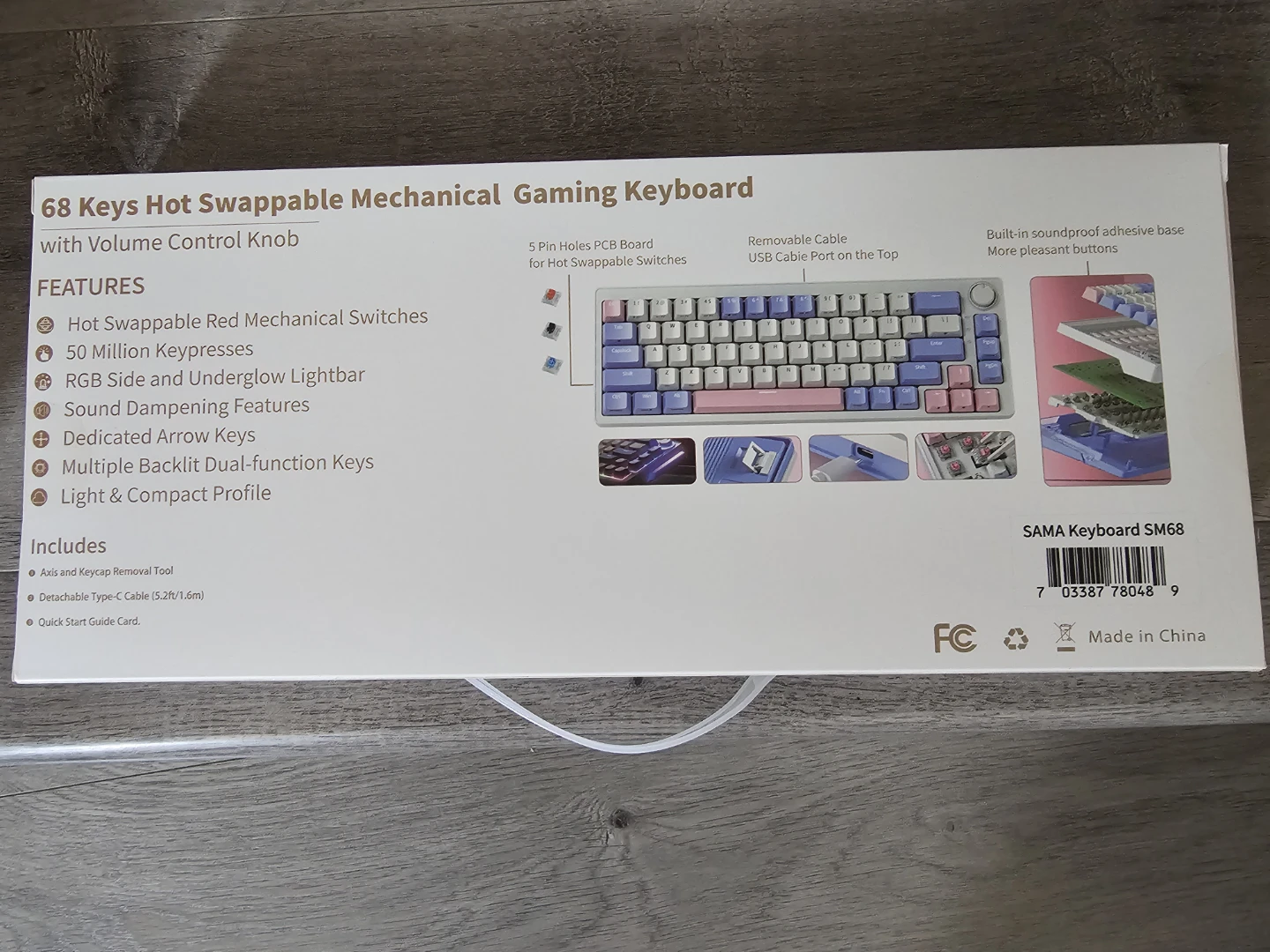 SAMA SM68 68 Keys Hot Swap! RGB! WIRE/WIRELESS/BLUETOOTH! - photo 4