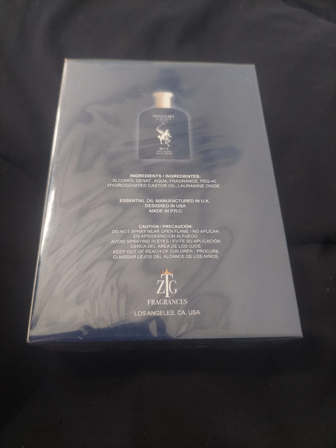 Santa Clara Play Club Blue Eau de Parfum for Men 100mL - photo 2