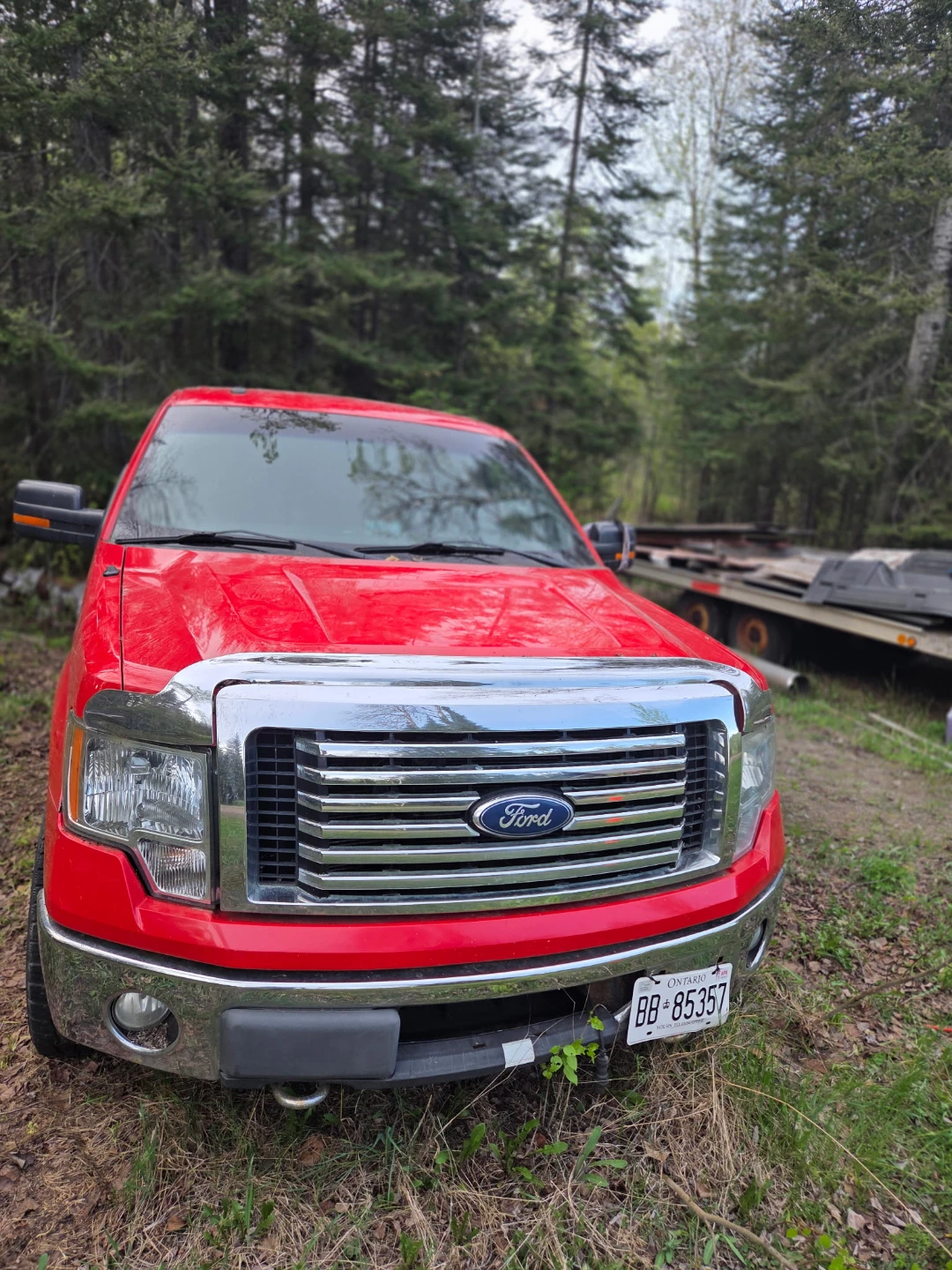 Ford F-150 Red Pickup Truck - photo 2