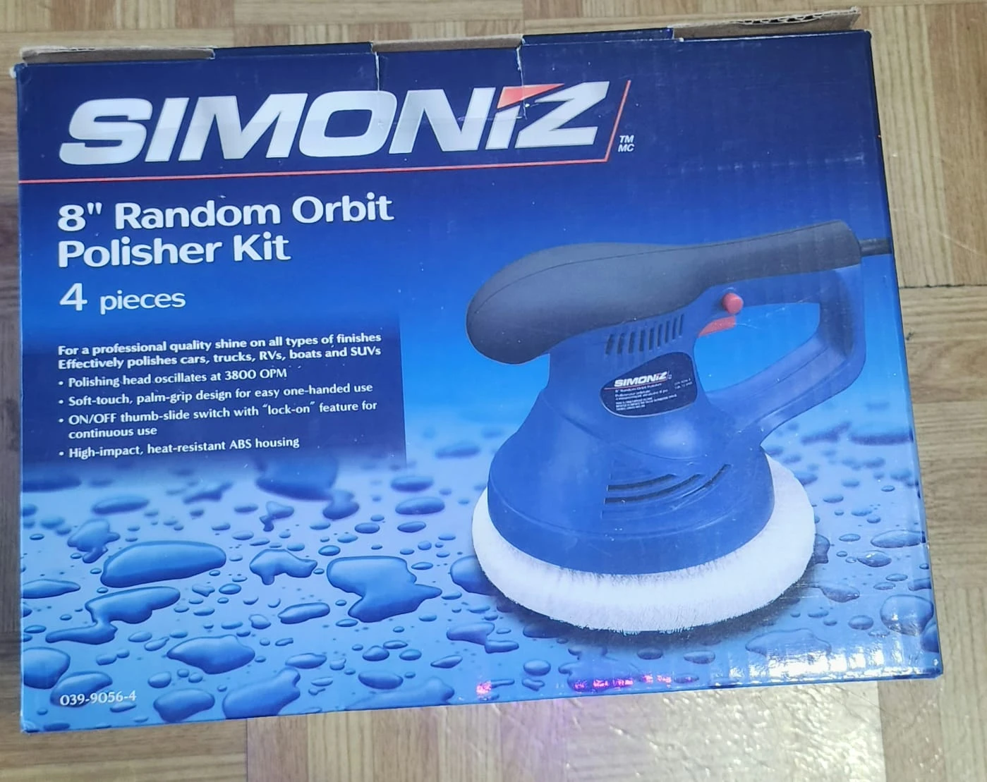 Simoniz 8" Random Orbit Polisher Kit