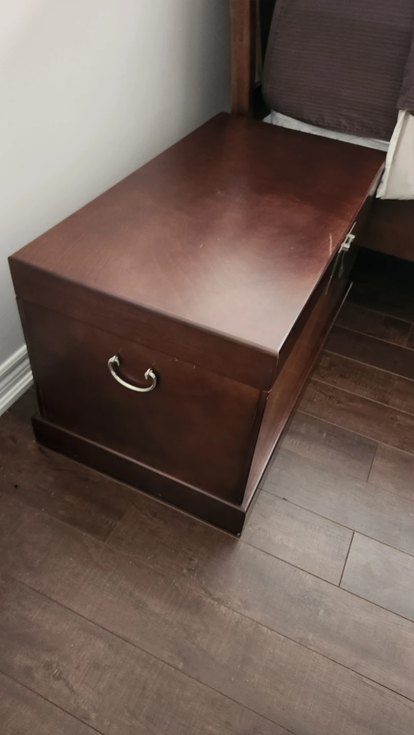 Wooden storage chest - photo 2