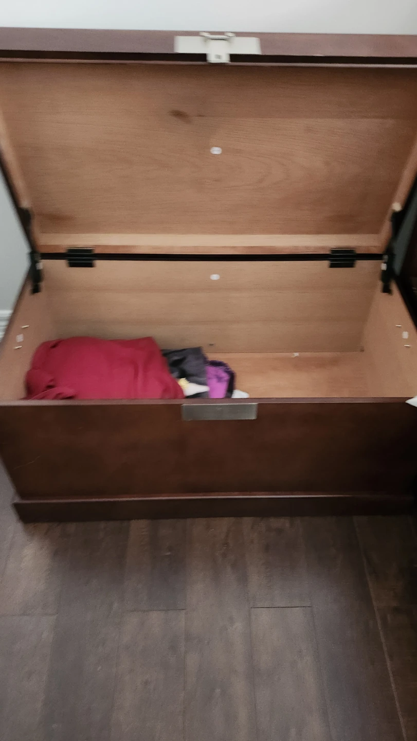 Wooden storage chest - photo 3