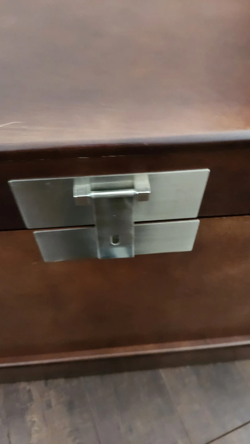 Wooden storage chest - photo 4