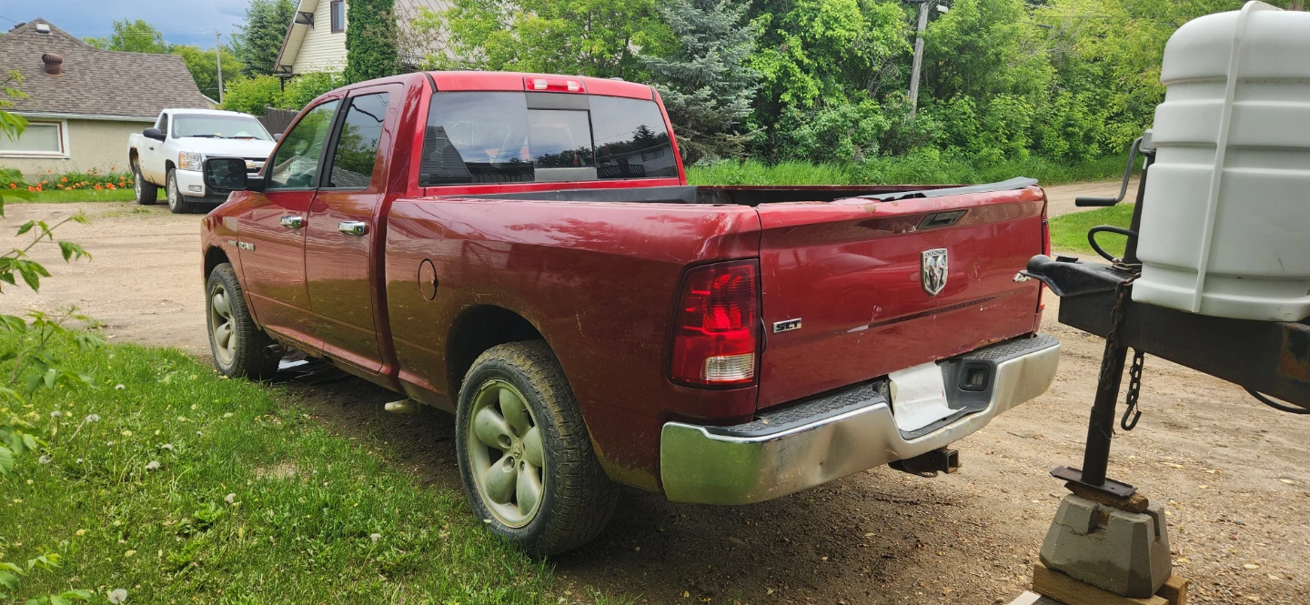 Red Dodge Ram Pickup Truck - photo 5