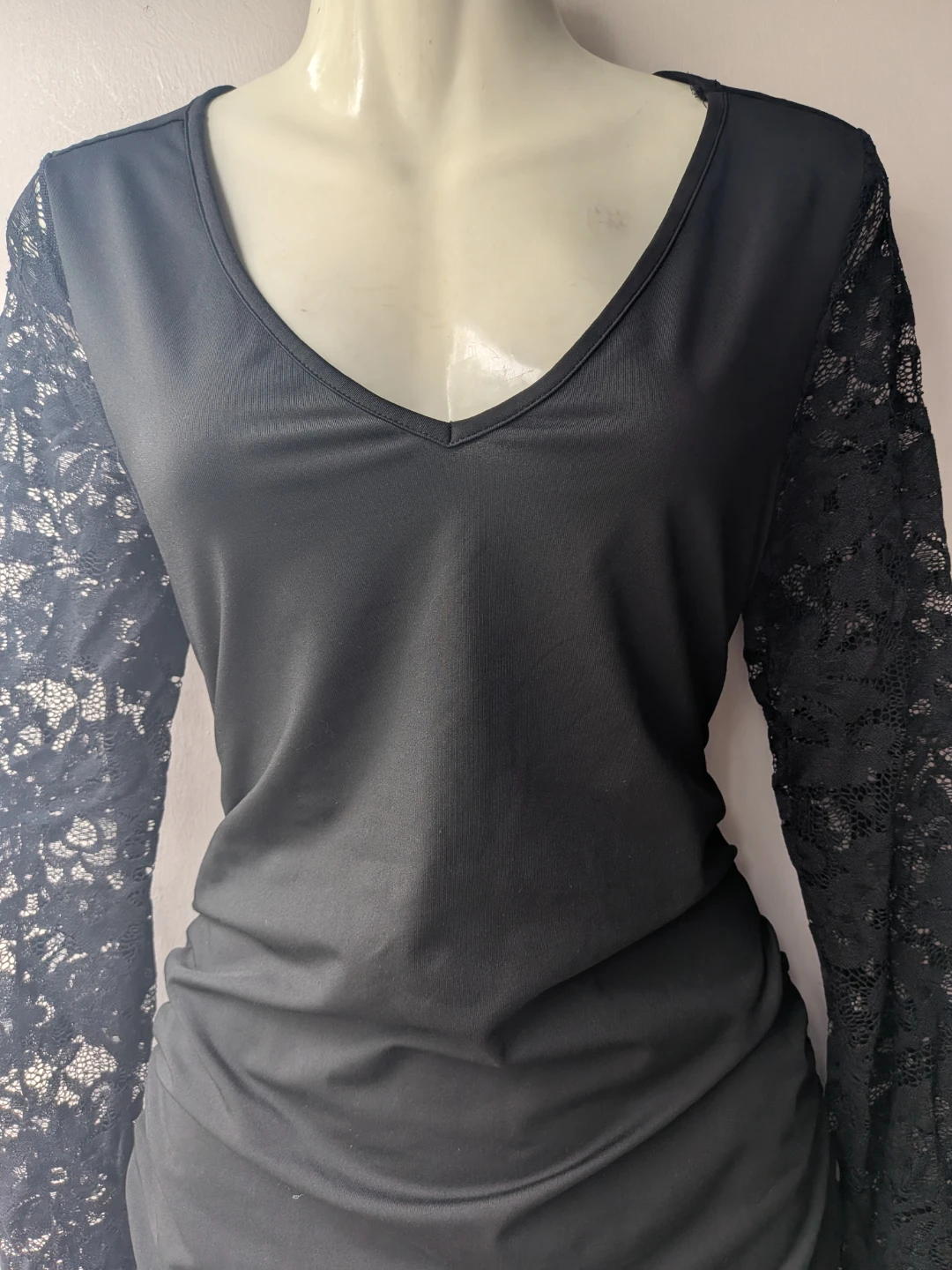 Black Lace Sleeve Dress med/Lrg - photo 2