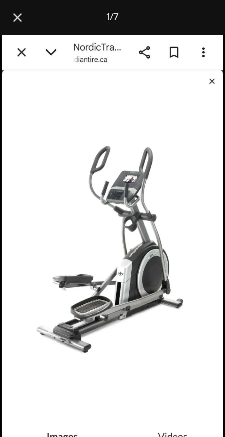 NordicTrack C9.91 Elliptical - photo 2