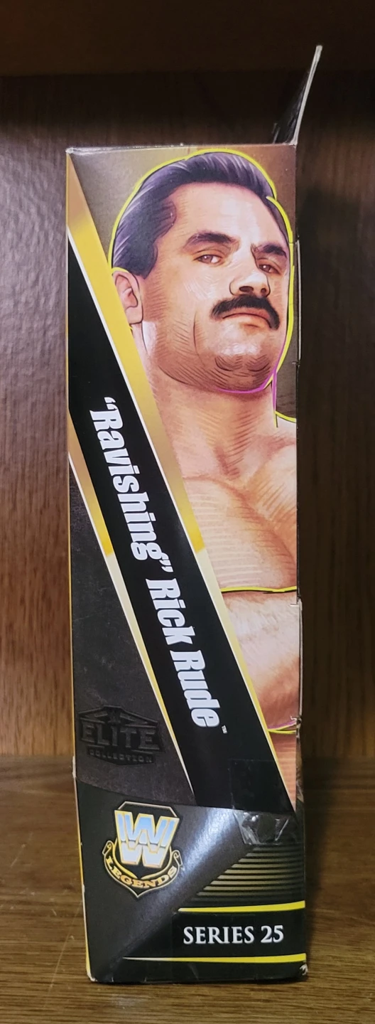 WWE Elite Legends Series 25 "Ravishing" Rick Rude Big Gold Belt - photo 4