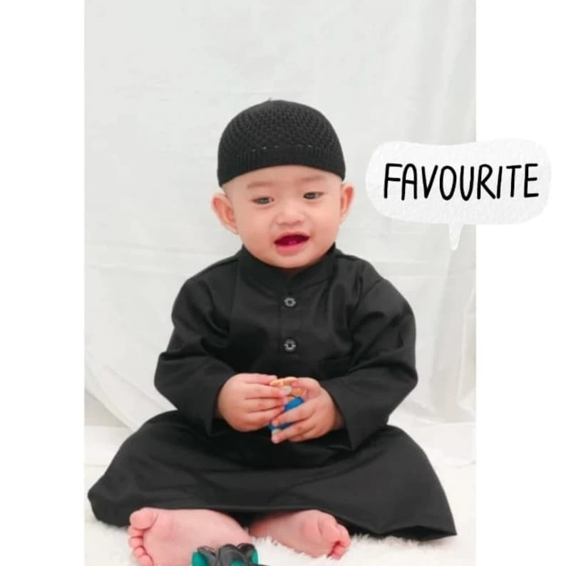 New Born Baby Thobe Outfit