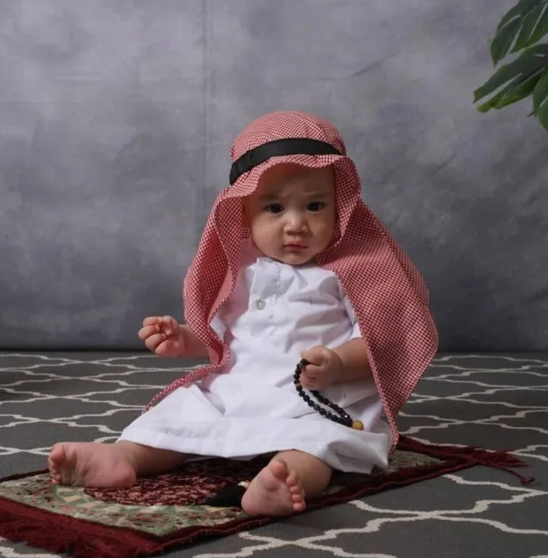 New Born Baby Thobe Outfit - photo 4