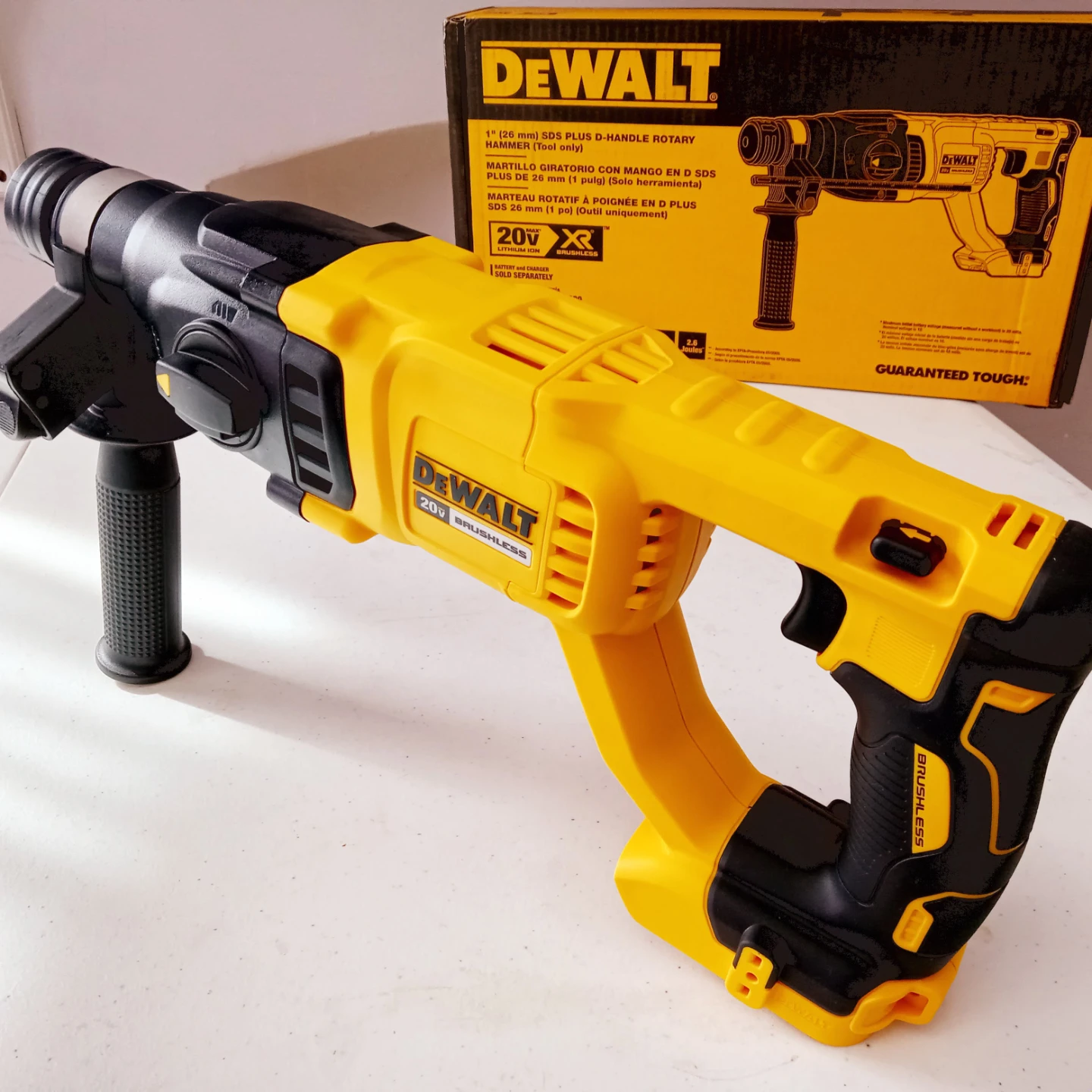 20V Max DeWalt Brushless 1" SDS-PLUS Rotary Hammer Drill - photo 3