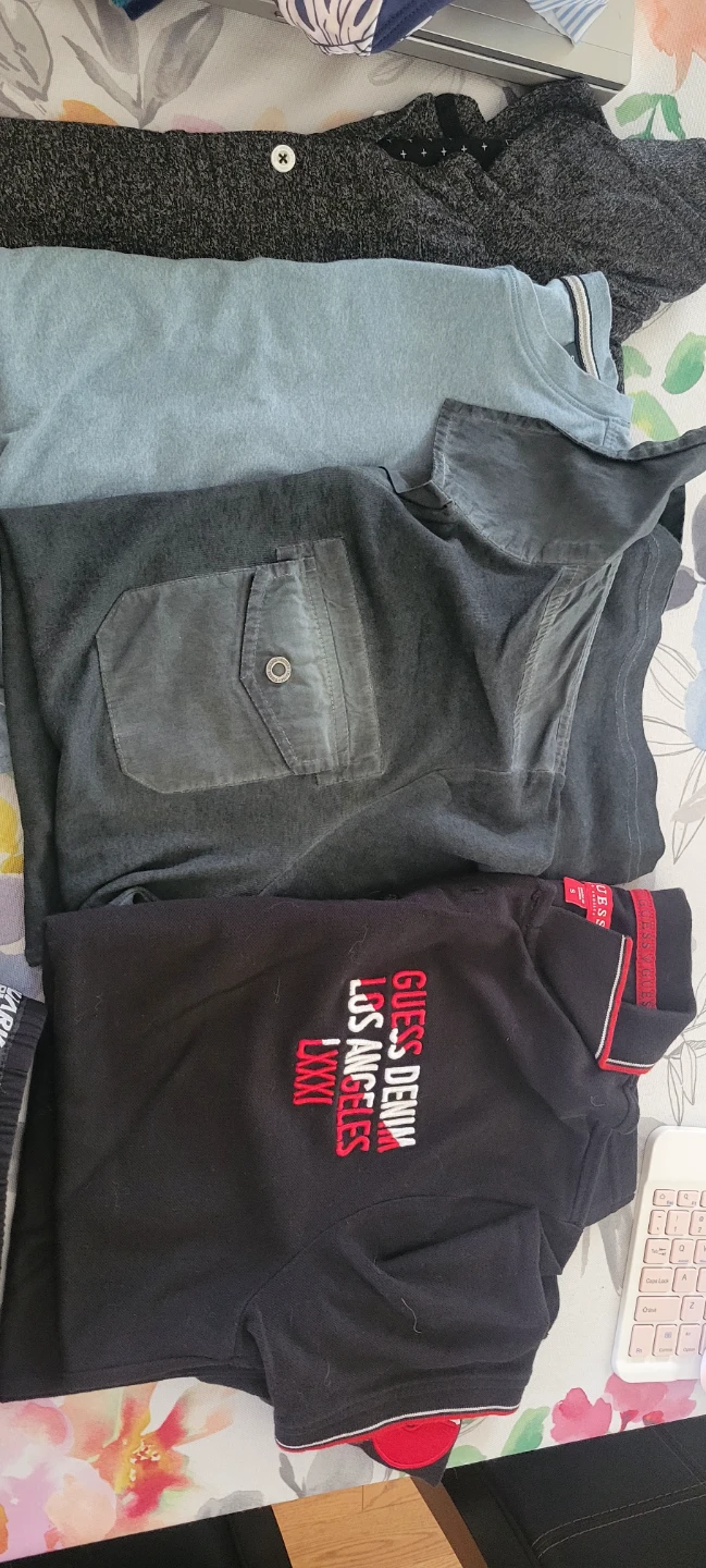Men's clothing lot,  all size Small except black short Medium - photo 2