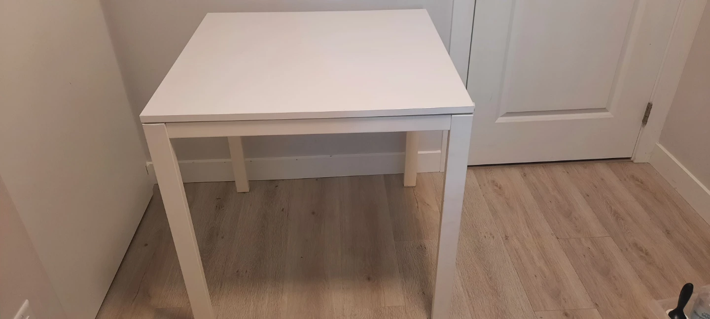 White Square Table - 75cm x 75cm