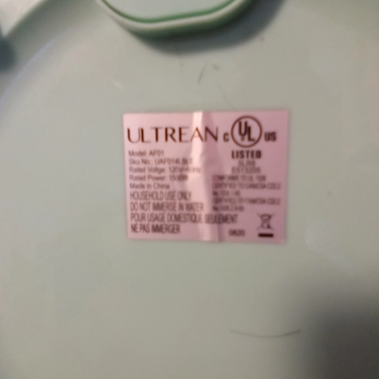 Ultrean Air Fryer AF01 - photo 3