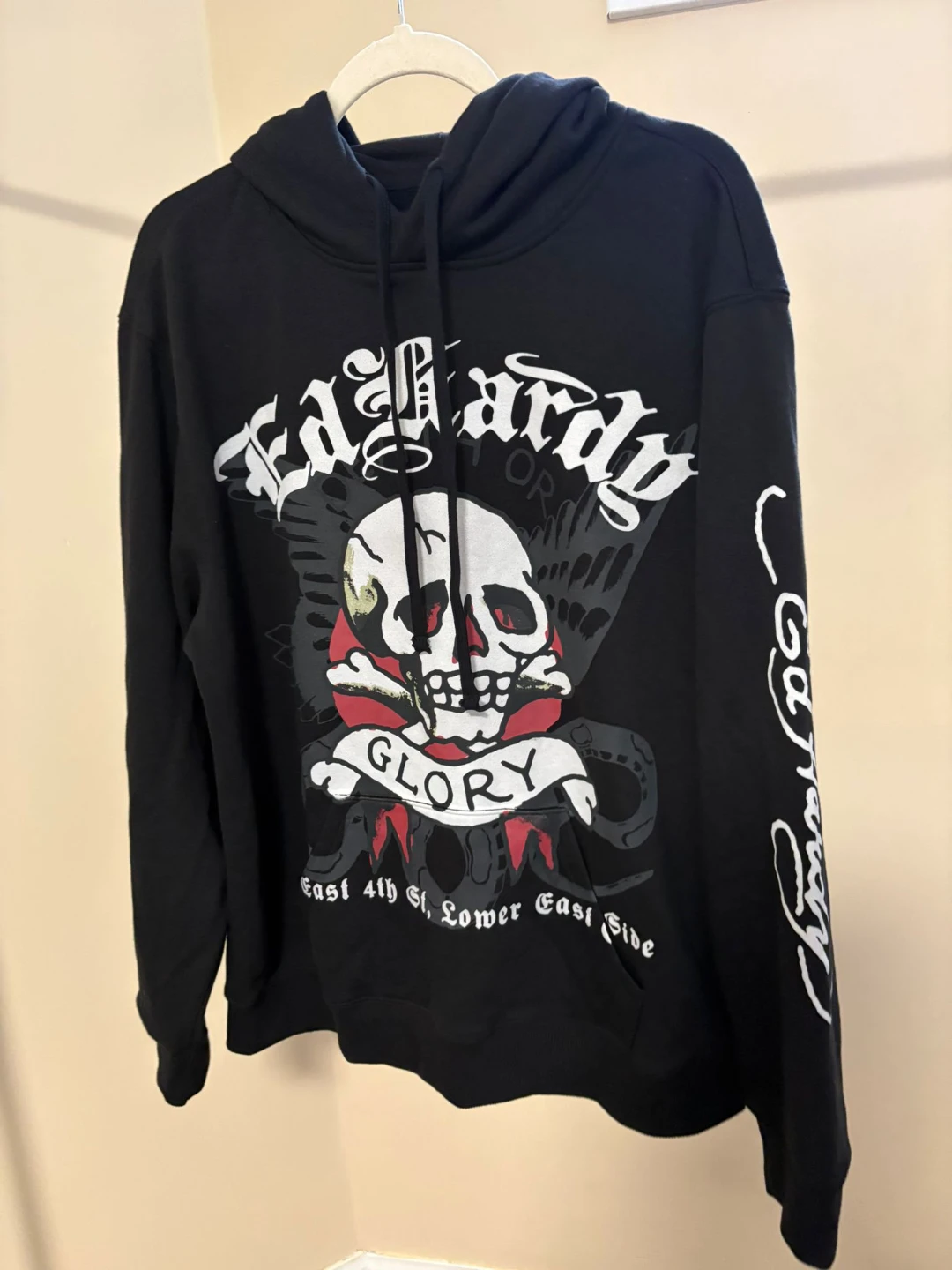 Ed Hardy Black Hoodie