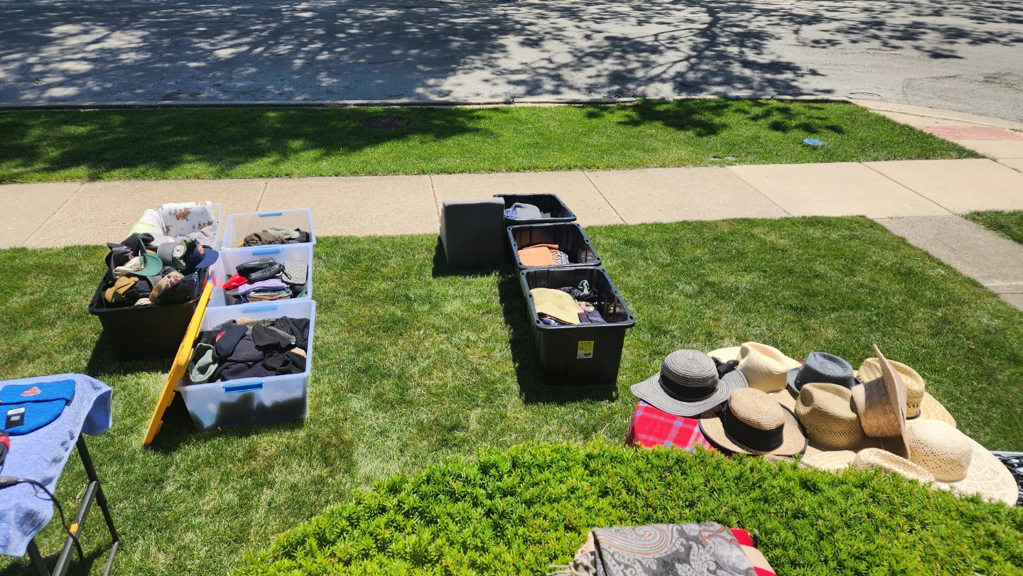 Yard sale 6-19/21
