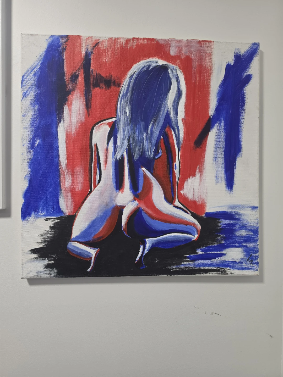 Hand-painted Montreal Canadiens Artwork - photo 3