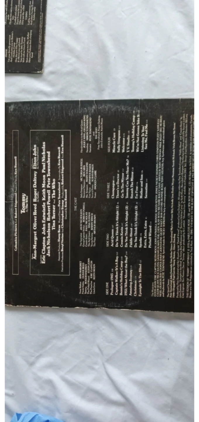 ⚽  The Who Tommy Vinyl Record Album - vintage collector's item! - photo 2