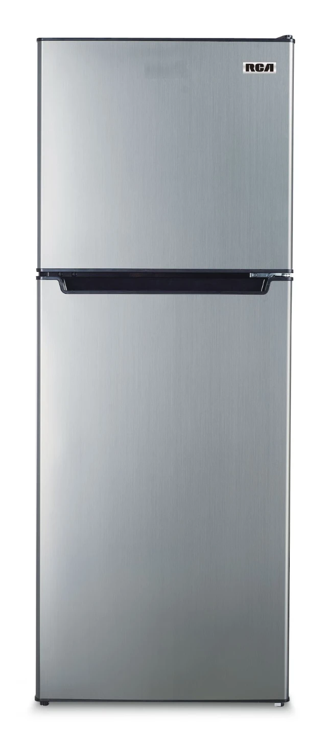 NEW RCA 7.5 cu ft Refrigerator/Freezer w reversible door RFR725 - photo 2