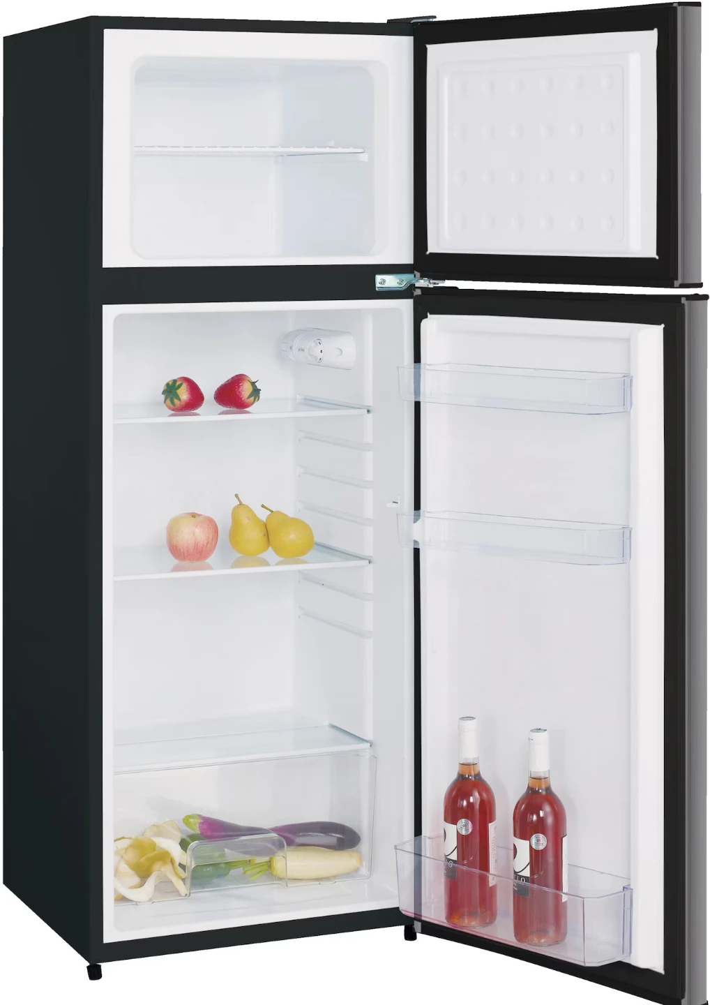 NEW RCA 7.5 cu ft Refrigerator/Freezer w reversible door RFR725 - photo 3