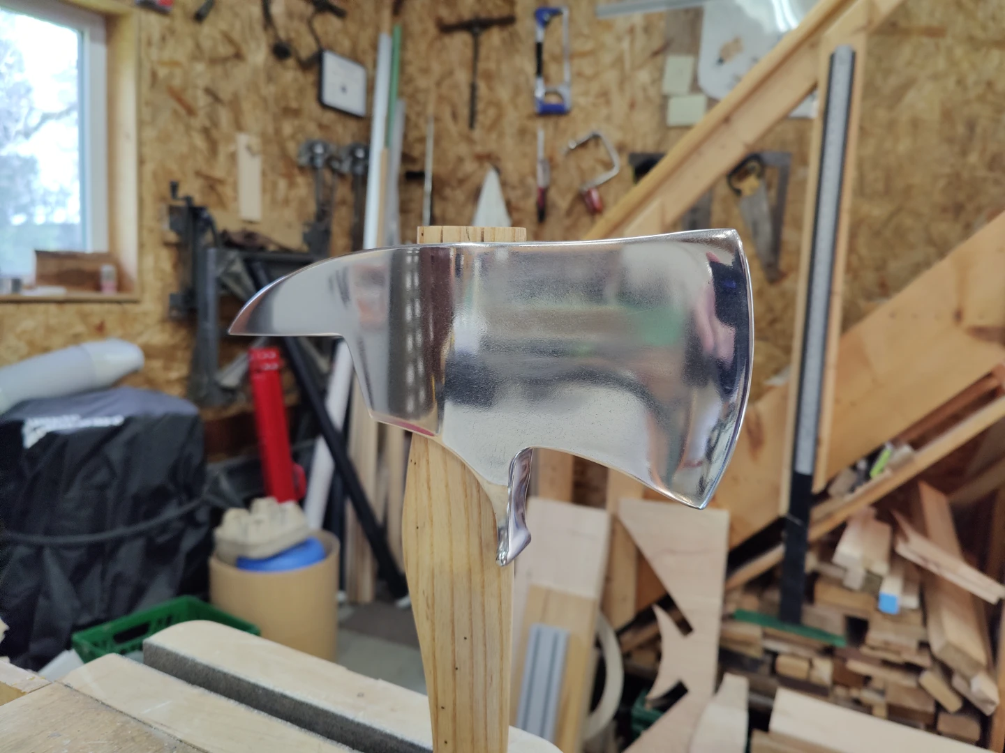 Aluminum Firefighters Axe - Vintage Inspired - photo 2