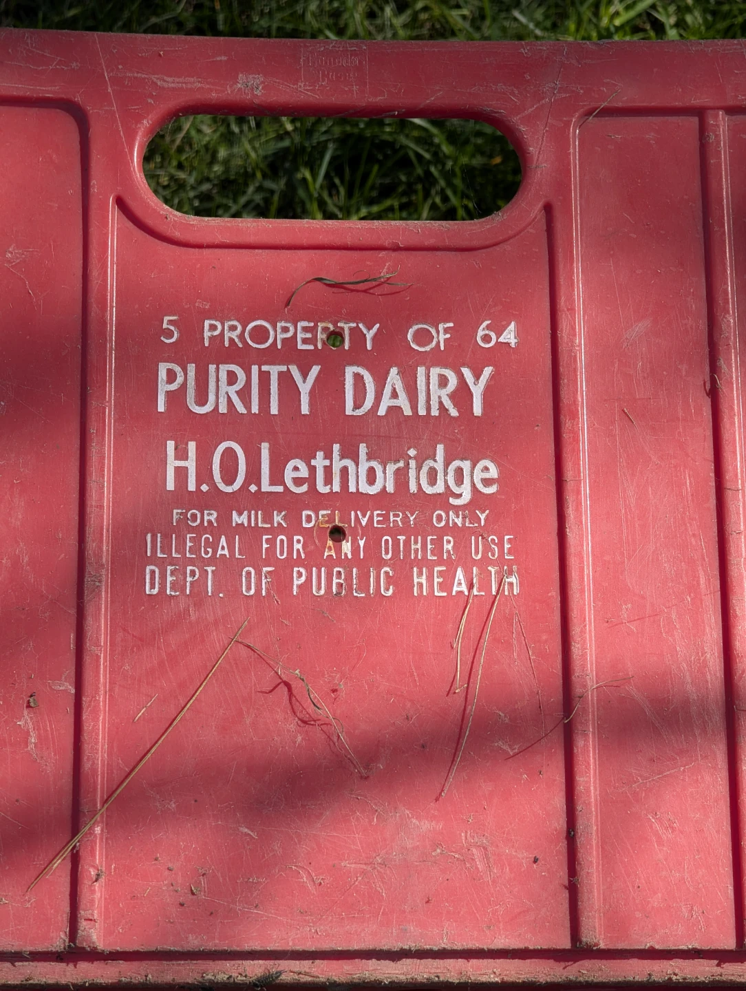 Red Milk Crates (2)