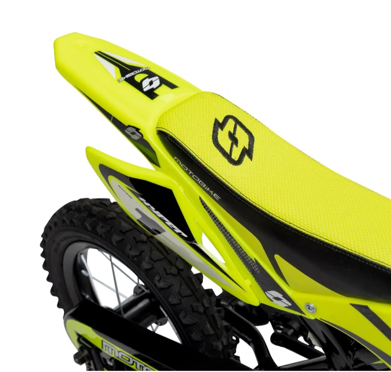 Brand New Hyper Bicycles 12" Motobike for Kids, Yellow - photo 4