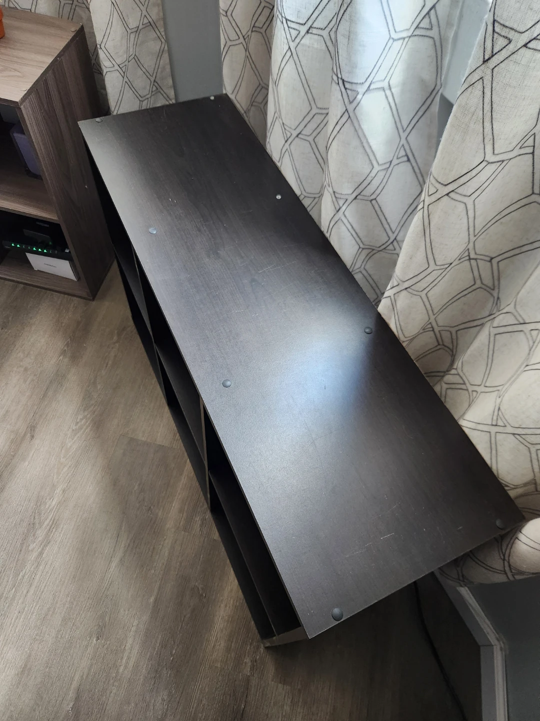 Dark Brown 6-Cube Storage Shelf (2x of the same color)🥕 - photo 2