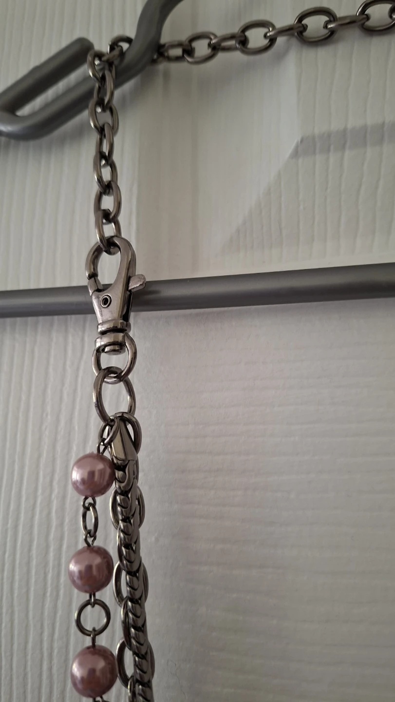 Layered Chain and Bead Waistband/Belt - photo 3