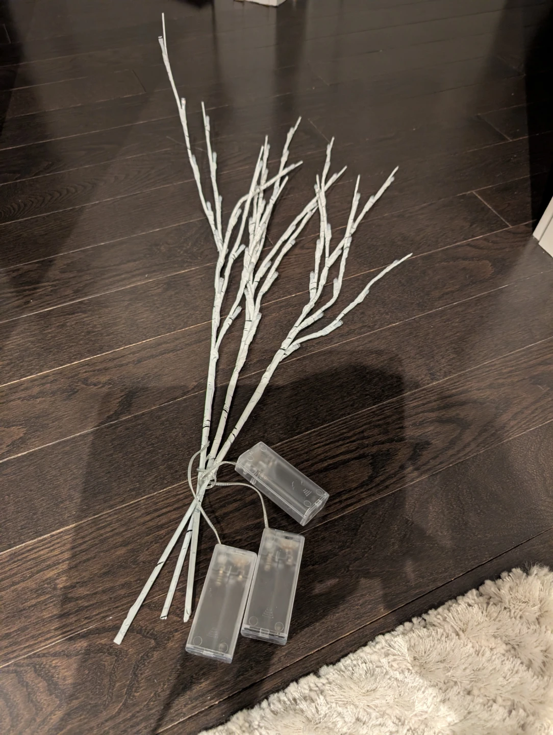 White LED Birch Branches - photo 2