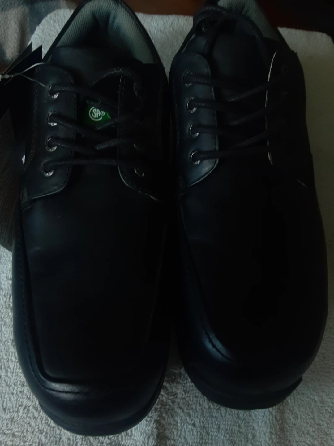 Wolverine Optimum Durashocks Black Leather Safety Shoes - photo 5