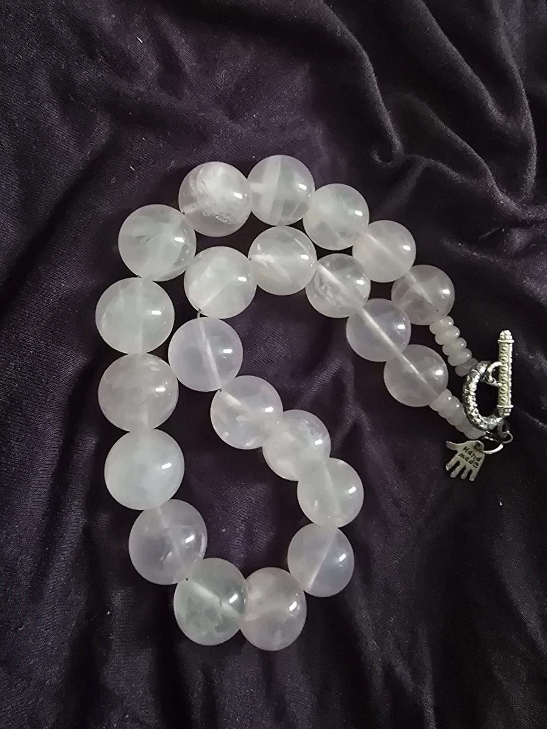 NATURAL Rose Quartz Beaded Necklace - photo 4