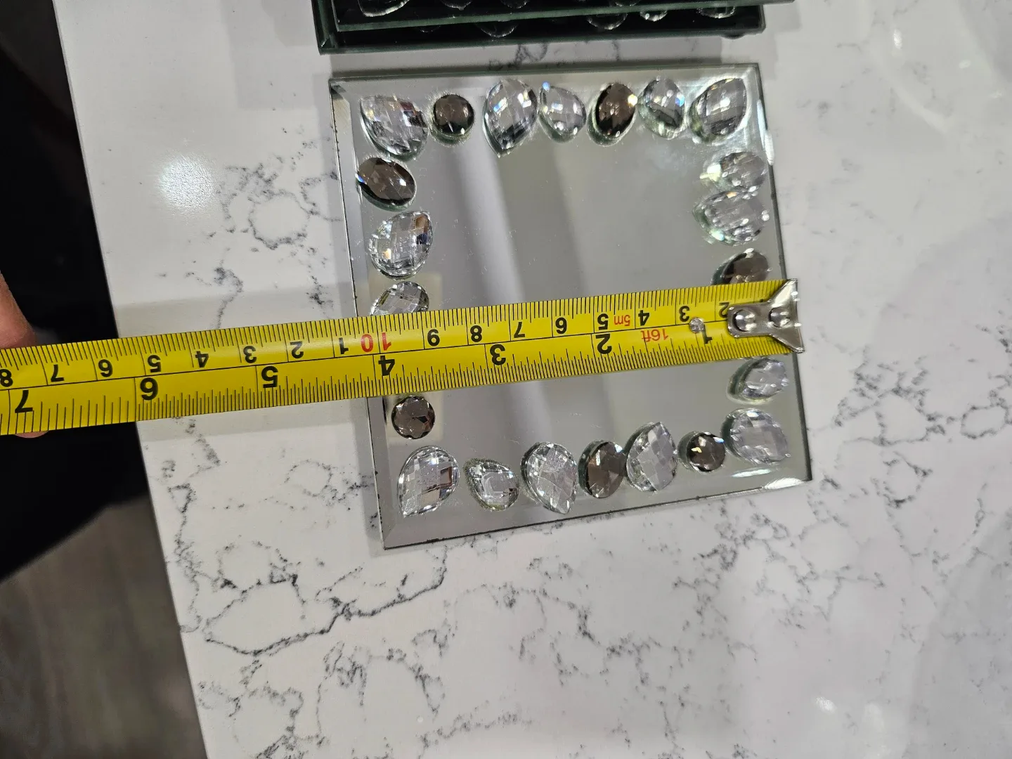 Glass Coasters with Rhinestones ⚽️ - photo 4