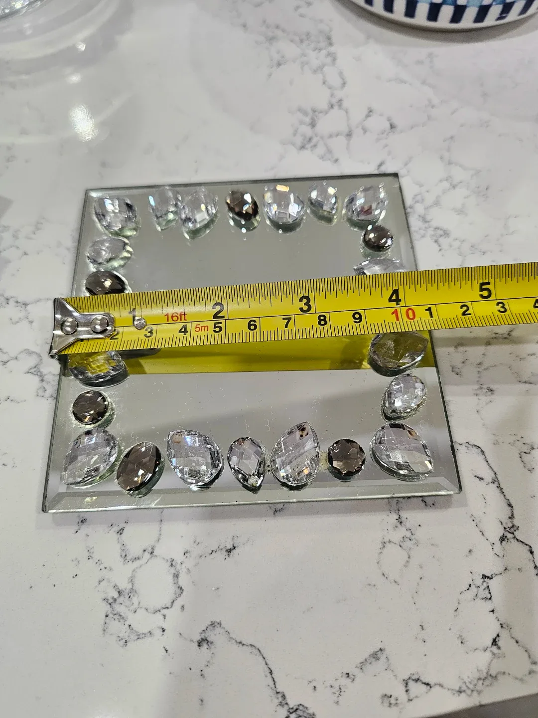 Glass Coasters with Rhinestones ⚽️ - photo 5