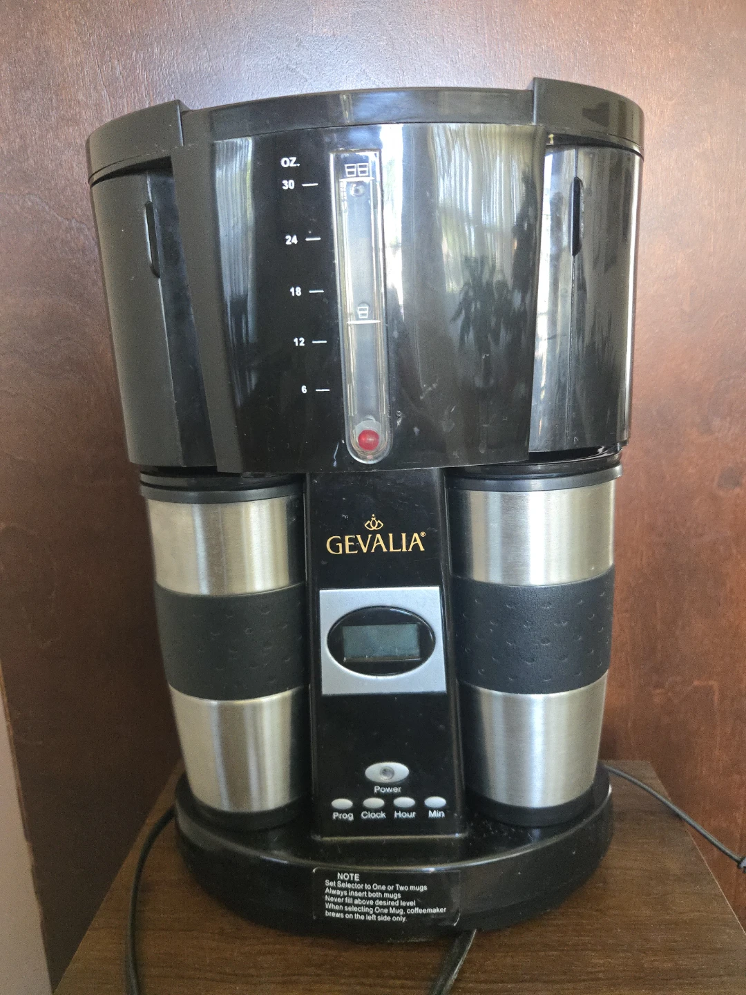 Gevalia Coffee Maker with Travel Mugs - photo 2