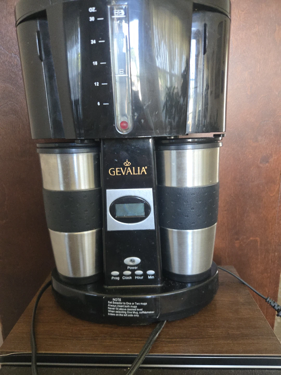 Gevalia Coffee Maker with Travel Mugs - photo 3