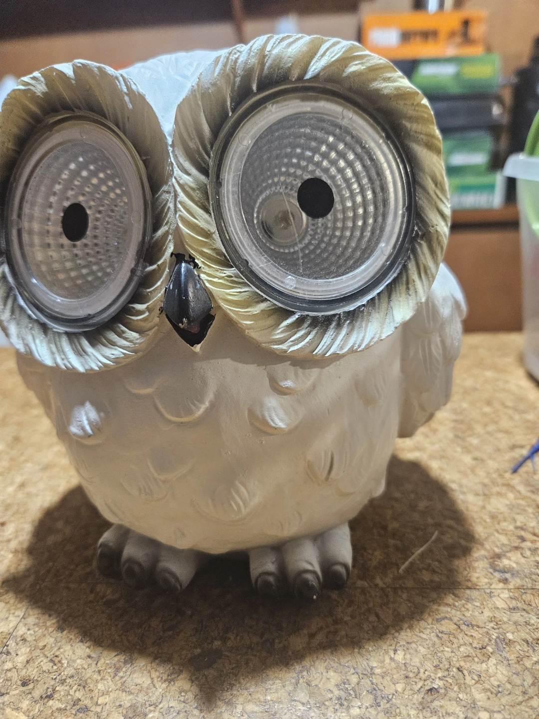 White Owl Solar Garden Light - photo 3