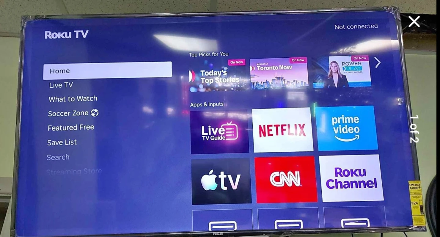 RCA 58" Roku TV RTRU5828-CA UHD Smart TV - photo 5