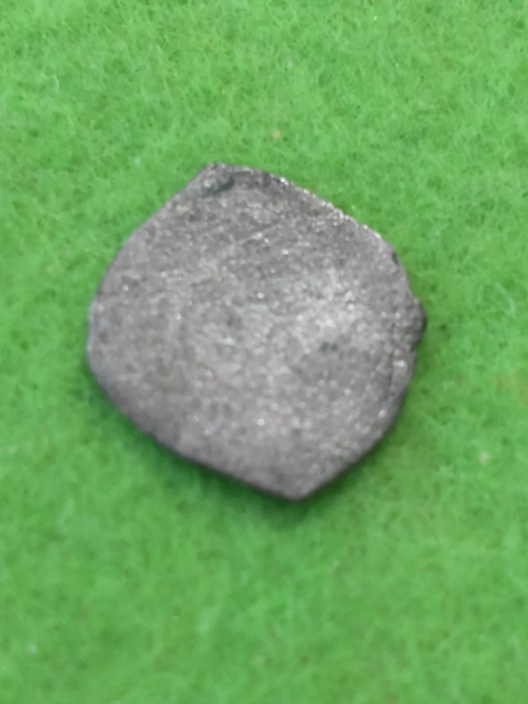 Unattributed unifaced silver medieval coin - photo 5