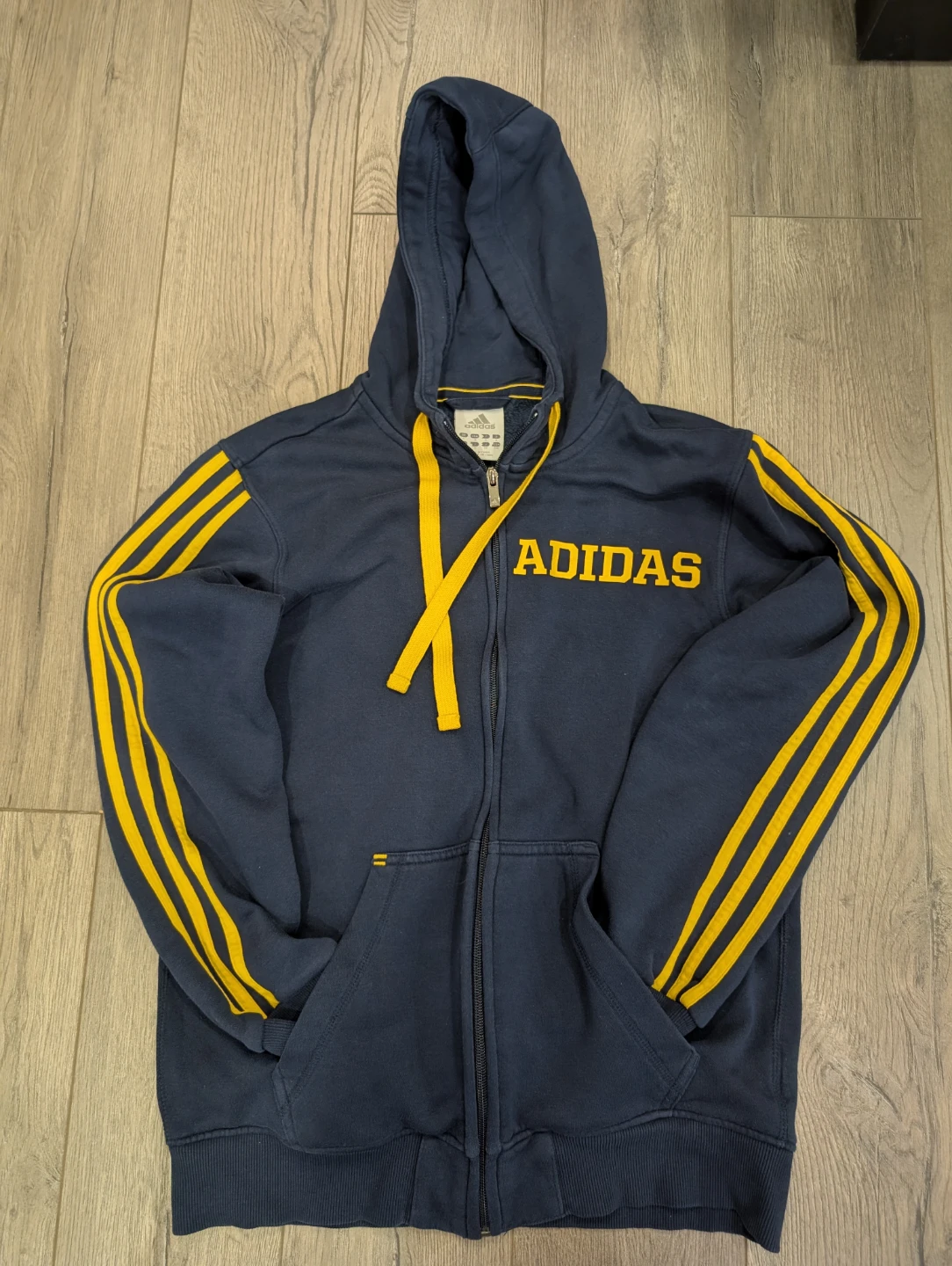 EUC - Men's Adidas Full Zip Hoodie Size S
