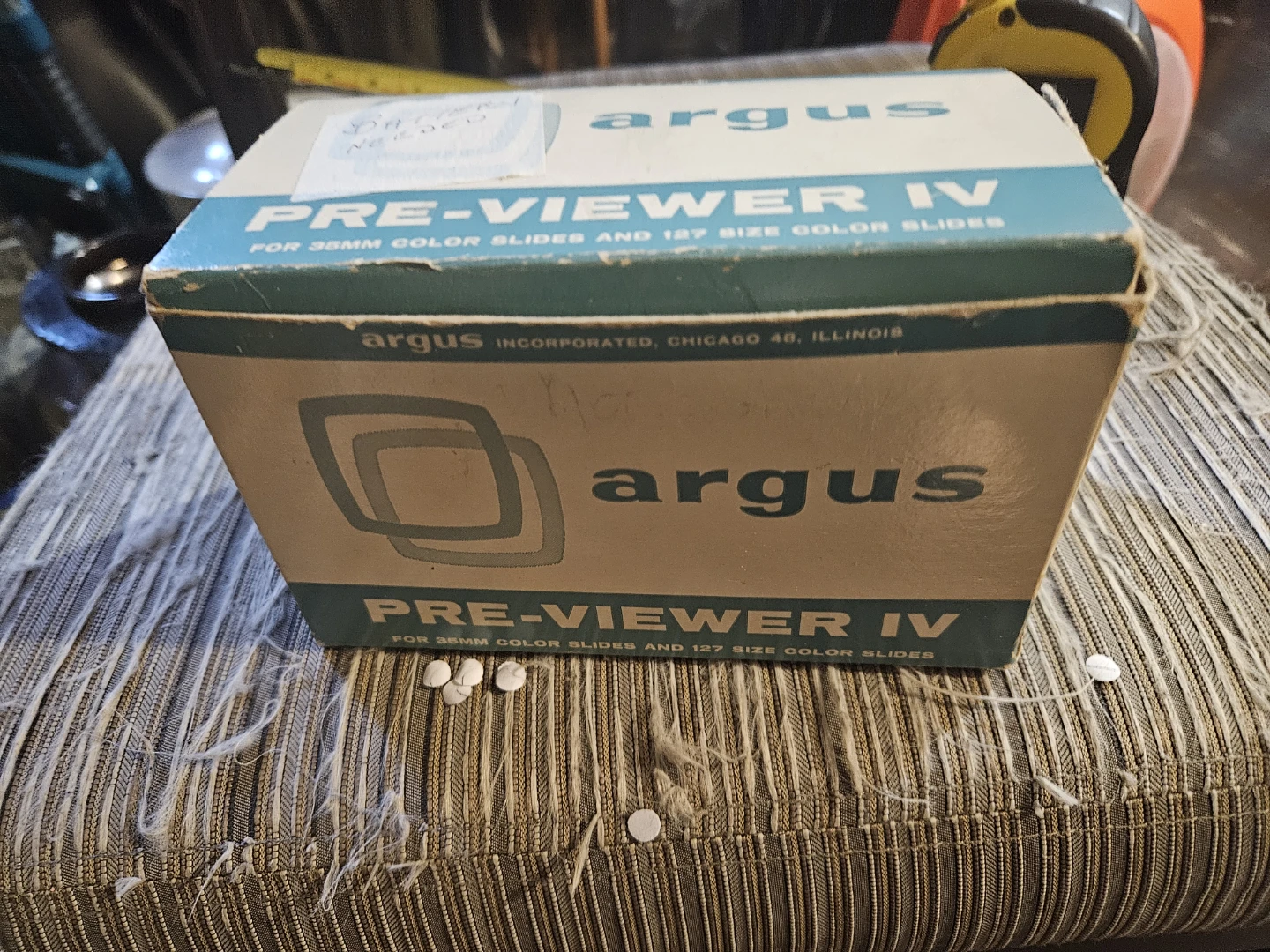 Argus PRE-VIEWER IV for 35mm and 127 Color Slides - photo 3