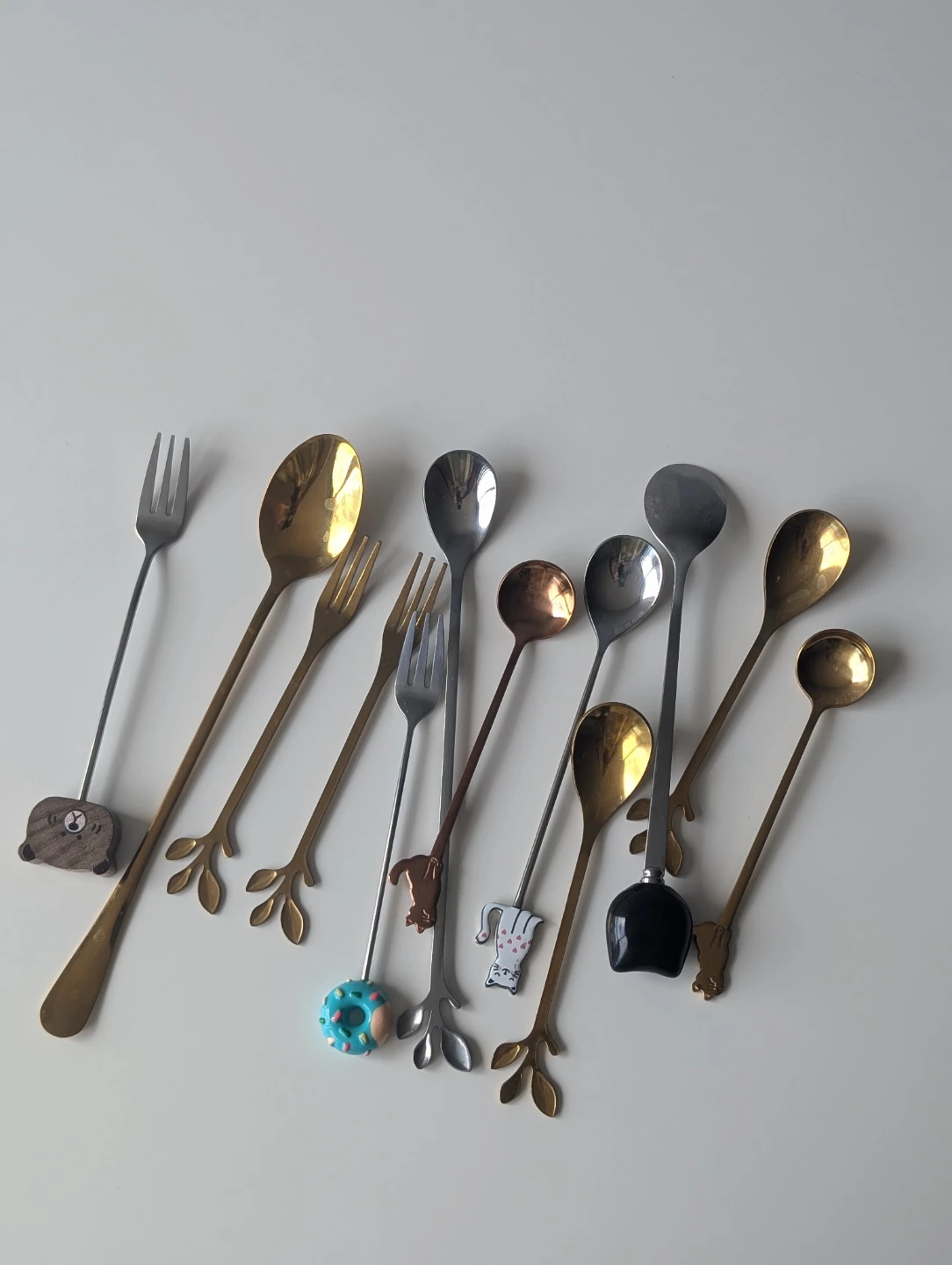 Cute Assorted Spoons and Forks