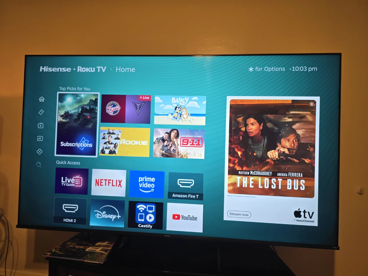 Hisense Roku TV 75-inch