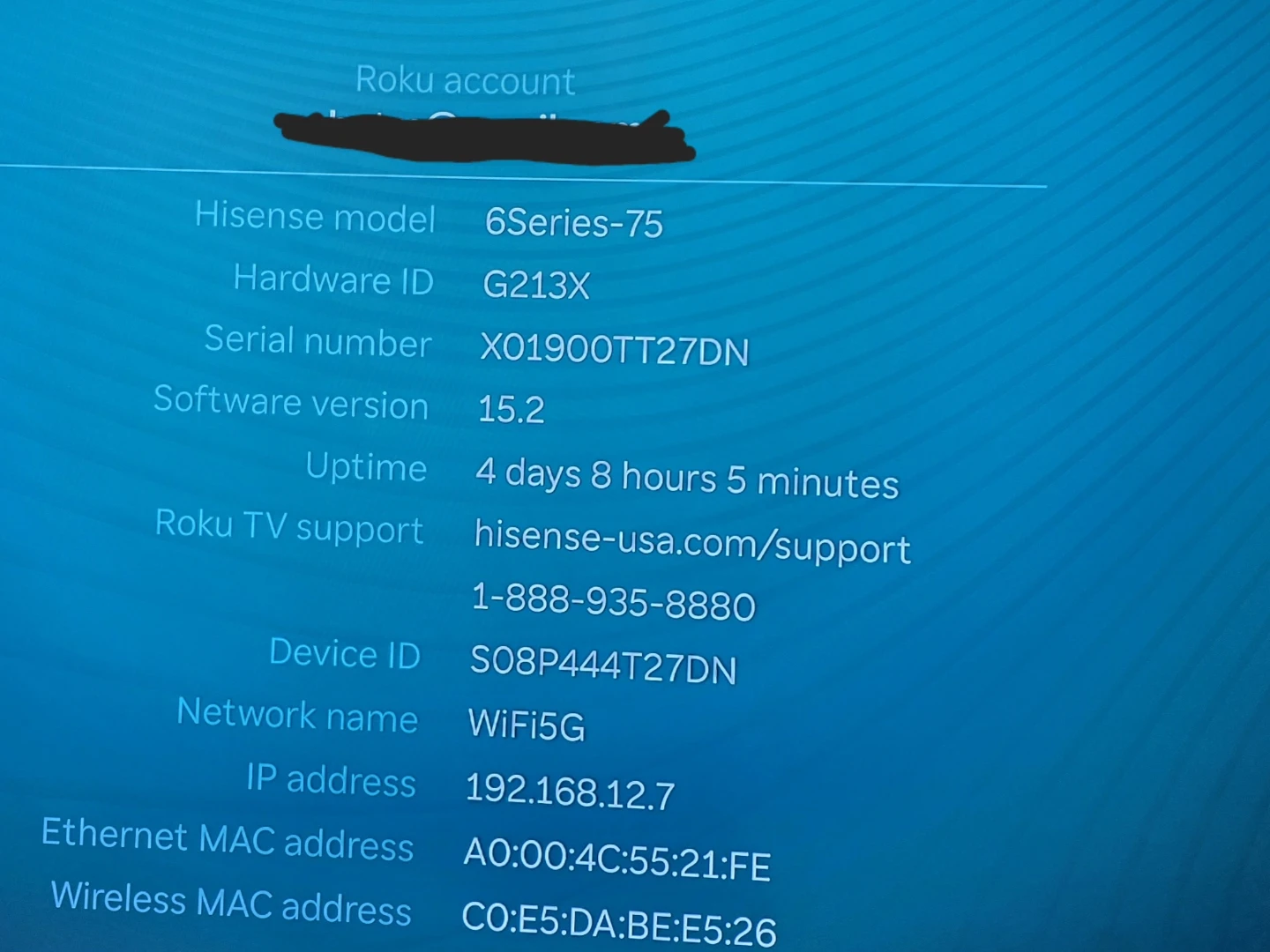 Hisense Roku TV 75-inch - photo 4