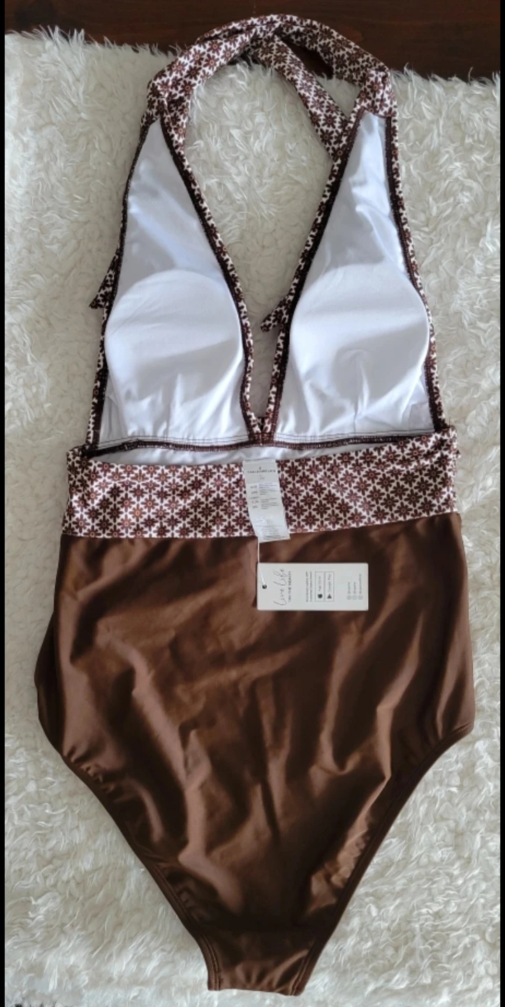 BNWT Halter Neck One-Piece Swimsuit ⚽ - photo 3
