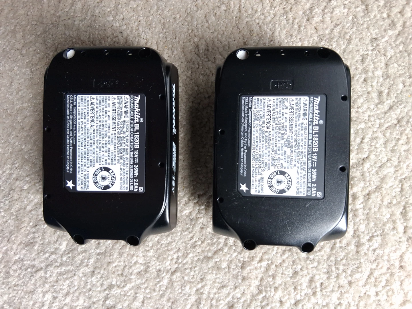 Nakita 18V Batteries - photo 4