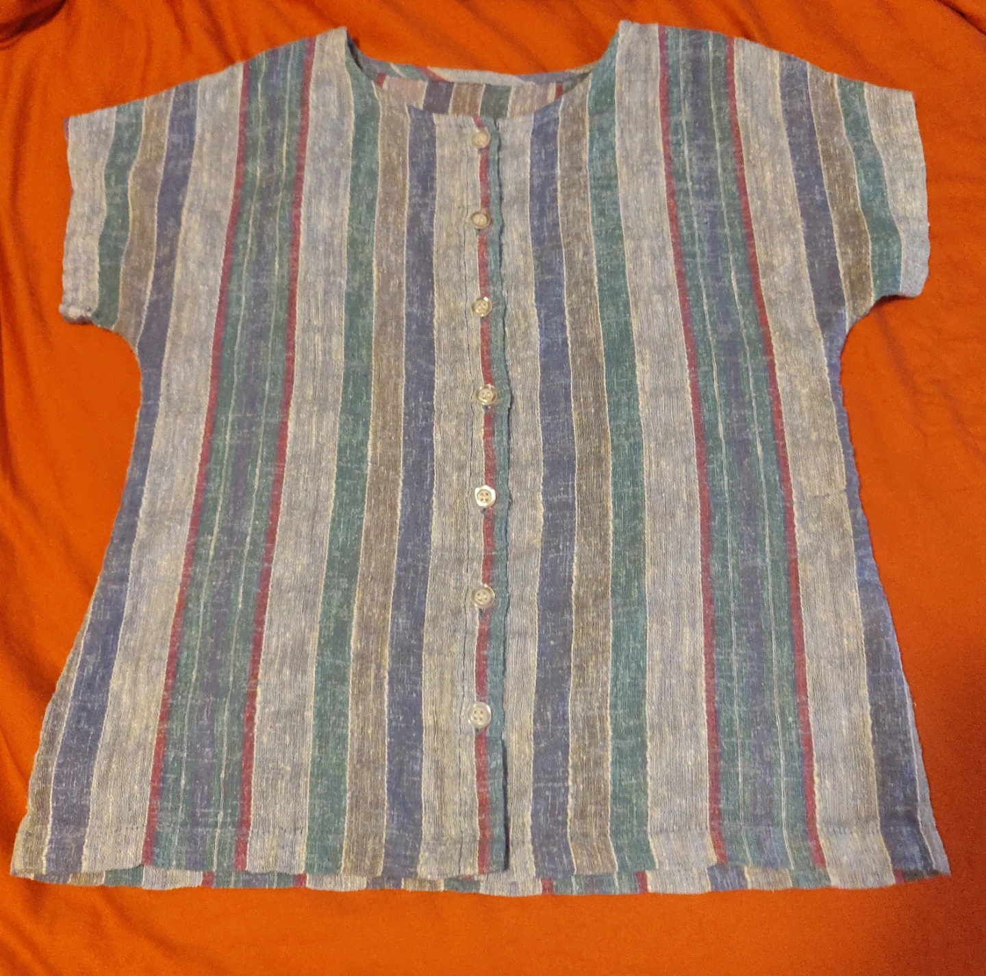Light linen top